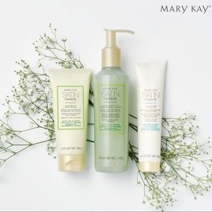 Mary Kay Satin hands